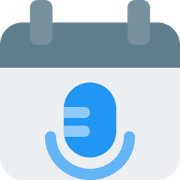 Audio Schedule  Icon