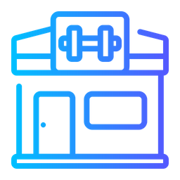 Gym Building  Icon