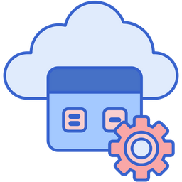 Aplicativo baseado em nuvem  Ícone