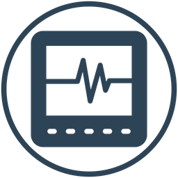 Ecg Machine  Icon