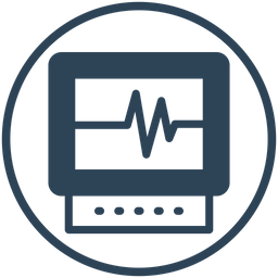 Ecg Machine  Icon