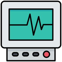 Ecg Machine  Icon