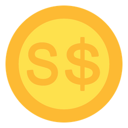 Dollar singapore  Icon