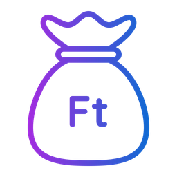 Forint money bag  Icon