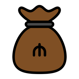 Manat money bag  Icon