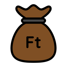 Forint money bag  Icon