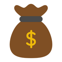 Dollar money bag  Icon