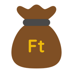 Forint money bag  Icon