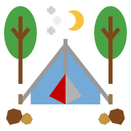 Camping  Icon