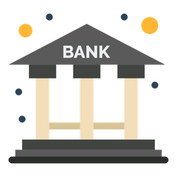 Bank Building  Icon