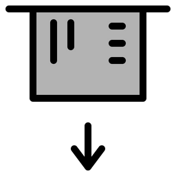 ATM Karte  Symbol