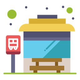 City Bus Terminal  Icon