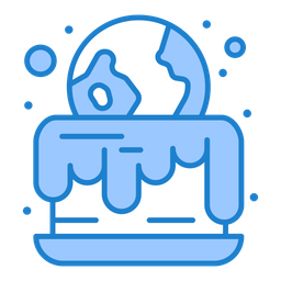 Earth Cake  Icon