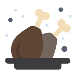 Chicken Leg  Icon