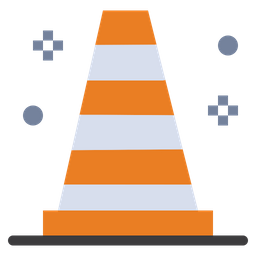 Construction Cone  Icon