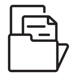 Document Folder  Icon