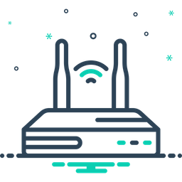 Internet-Router  Symbol