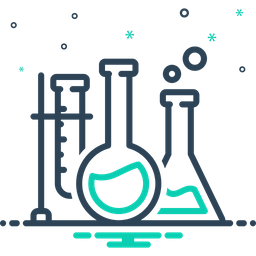 Experimento químico  Ícone