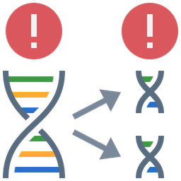 Distúrbios genéticos  Ícone