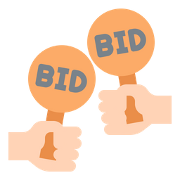 Bid  Icon