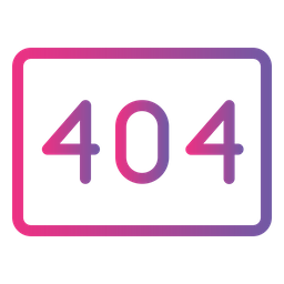 404 Error  Icon