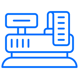Caixa registradora  Ícone