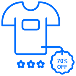 Clothe Discount  Icon