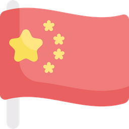 Bandeira chinesa  Ícone