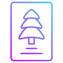 Christmas Card  Icon