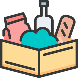 Grocery Box  Icon