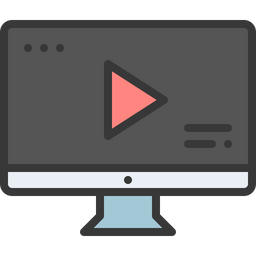 Online Video  Icon