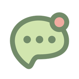 Bubble Chat Notfication  Icon