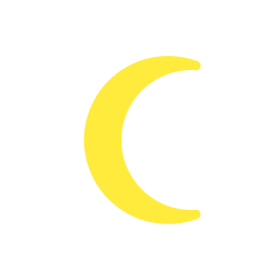 Crescent  Icon