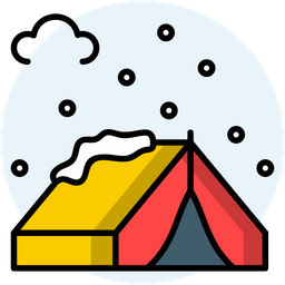 Camping Zelt  Symbol