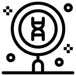 DNA-Forschung  Symbol