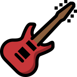 Elektrische Gitarre  Symbol