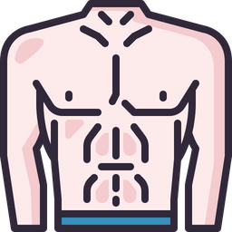 Abs Muscle Gym Icon
