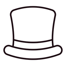 Top Hat Hat Cap Symbol