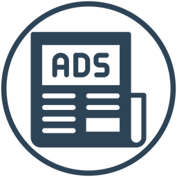 Advertising Newspaper  Icon