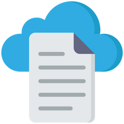 Cloud File  Icon