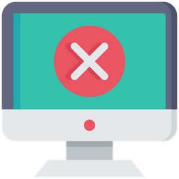 Computer Error  Icon