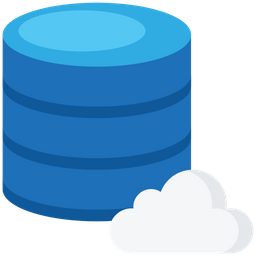 Cloud Database  Icon