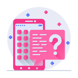 Mobile Faq  Icon