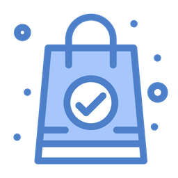 Check Shopping Bag  Icon