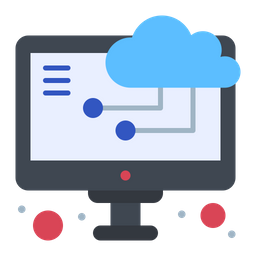 Computação em nuvem  Ícone