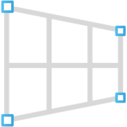 Perspective Crop Tool  Icon