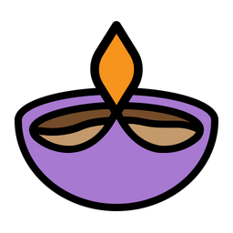 Diwali Lamp  Icon