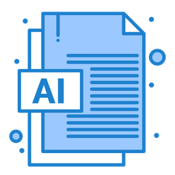 Ai Document  Icon