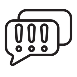 Chat Alert  Icon