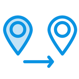 Location Distance  Icon